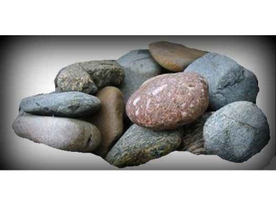 Изображение товара Каменный микс (дунит, кварцит, талькохлорит) 30кг (коробка) в Миди Лтд