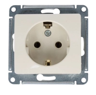Изображение товара Розетка Schneider Glossa 16А б/з бежевая в Миди Лтд