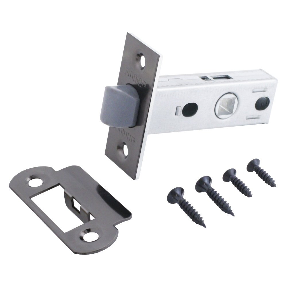 Изображение товара Защелка дверная APT L45-8-P BN черный никель Аллюр (100шт/уп) в Миди Лтд