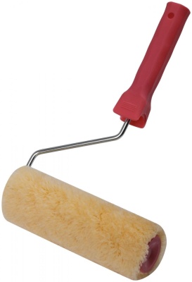 Изображение товара Валик полиакриловый нитяной стерж система диаметр 40*76 мм ворс 18 мм бюгель 6 мм 180 мм в Миди Лтд
