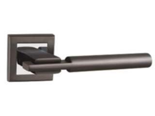 Изображение товара Ручки дверные CITY QL GR/CP-23 графит/хром в Миди Лтд