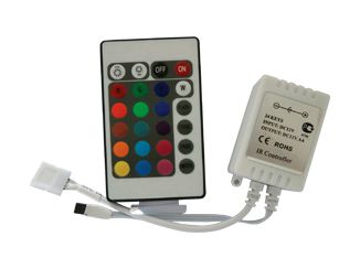 Изображение товара Контроллер Ecola LED 6А 72Вт 12В (144Вт 24В) с инфракрасным пультом управления в Миди Лтд