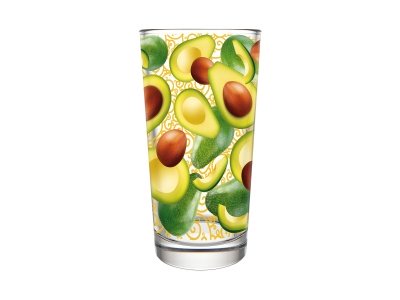 Изображение товара Стакан Авокадус 230мл 6шт (4шт/уп) в Миди Лтд