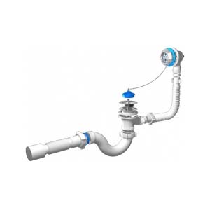 Изображение товара Обвязка д/ванны "АНИ" 1 1/2-40 с вып.и переливом с гофрой  1245 в Миди Лтд