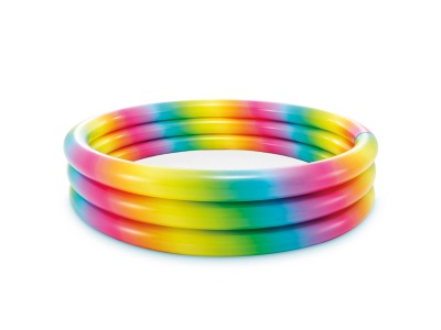 Изображение товара Бассейн надувной детский 3 кольца Геометрия INTEX 168*38см 58449 (6шт/кор)    ХХ в Миди Лтд