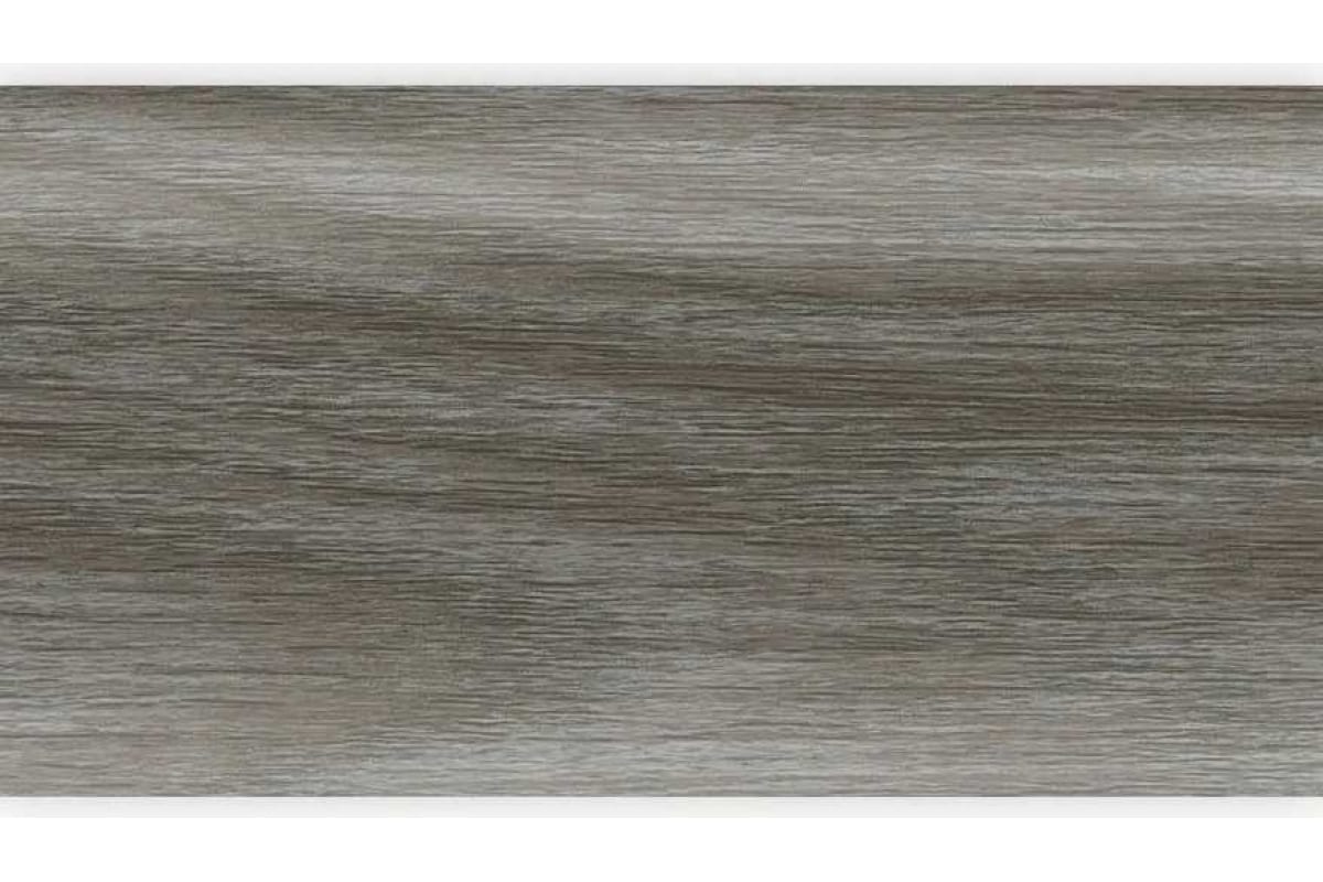 Изображение товара Плинтус (Классик) Дуб пепельный с мягким краем 55мм 2,2м (40шт/уп) в Миди Лтд