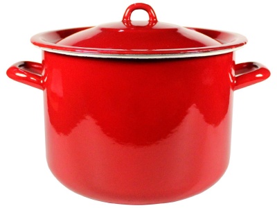 Кастрюля эмаль 3,4л Вишневая Р-16124Б/3 (4шт/уп) Х - фото в Миди Лтд Изображение товара Кастрюля эмаль 3,4л Вишневая Р-16124Б/3 (4шт/уп) Х в Миди Лтд