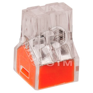 Изображение товара Строительно-монтажная клемма СМК 773-302 с пастой 2 провода в Миди Лтд