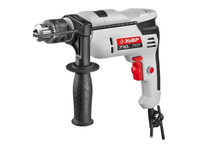 Дрель ударная ЗУБР 710ВТ - фото в Миди Лтд Изображение товара Дрель ударная ЗУБР 710ВТ в Миди Лтд