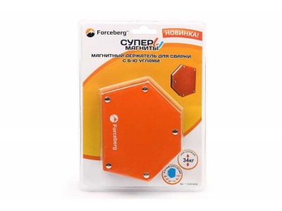 Держатель магнитный для сварки 6-ти углов Forceberg максимальное усиление -34кг   Х - фото в Миди Лтд Изображение товара Держатель магнитный для сварки 6-ти углов Forceberg максимальное усиление -34кг   Х в Миди Лтд