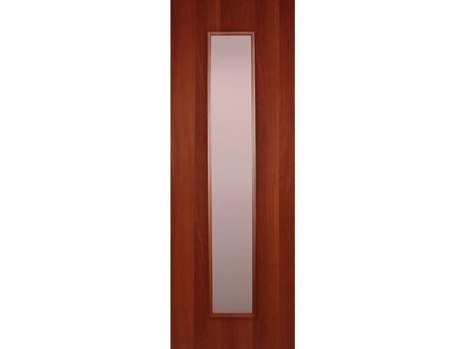 Изображение товара Полотно дверное ПО со стекл Тиффани ламинированное итальянский орех 700 в Миди Лтд