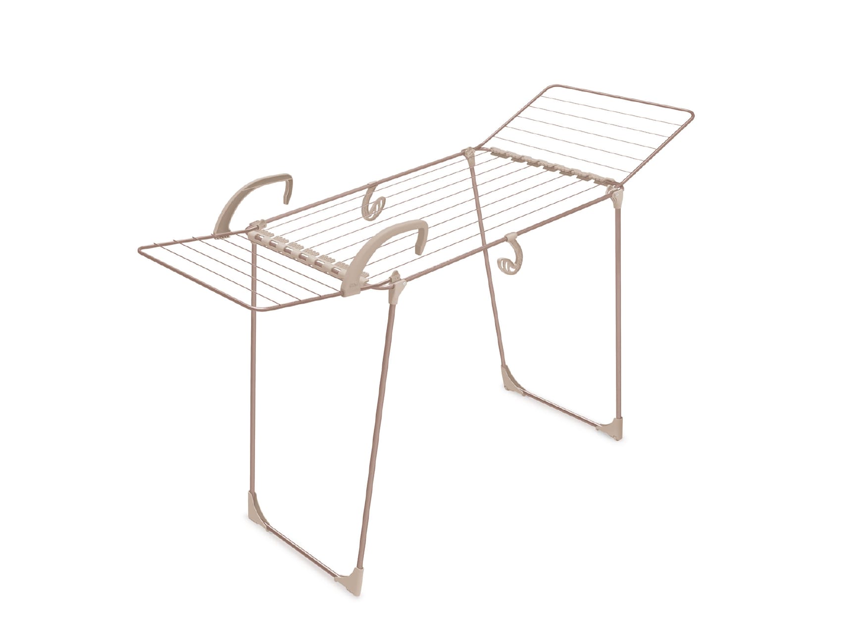 Изображение товара Сушилка для белья напольная NIKA 1705х550х1075 18м розовое золото в Миди Лтд