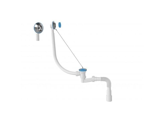 Сифон ZEGOR для ванны V152-4 1 1/2 40*50 мм низкий с пробкой(25шт/уп) - фото в Миди Лтд Изображение товара Сифон ZEGOR для ванны V152-4 1 1/2 40*50 мм низкий с пробкой(25шт/уп) в Миди Лтд