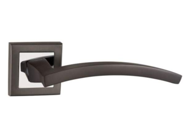 Изображение товара Ручки дверные NAVY QL GR/CP-23 графит/хром  Х в Миди Лтд