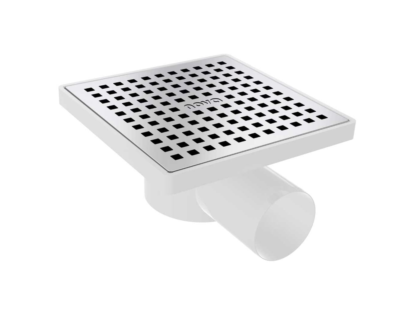 Изображение товара Трап 50 150*150 горизонтальный спуск с нерж.решеткой ZEGOR в Миди Лтд