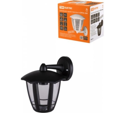 Изображение товара Светильник СИТИ НБУ 07-60-004 У1 садово-парковый 6-х гранник настенный вниз черный TDM в Миди Лтд