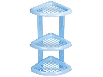 Полка для ванной комнаты МОРЕЛЛА 3х-ярусная (12шт/уп) - фото в Миди Лтд Изображение товара Полка для ванной комнаты МОРЕЛЛА 3х-ярусная (12шт/уп) в Миди Лтд