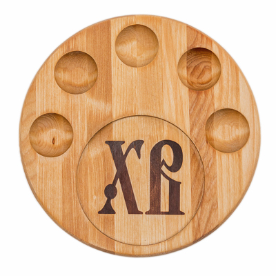 Изображение товара Пасхальное блюдо 20см береза (20шт/уп) в Миди Лтд