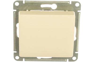 Изображение товара Выключатель 1-кл Schneider Glossa 10А бежевый в Миди Лтд