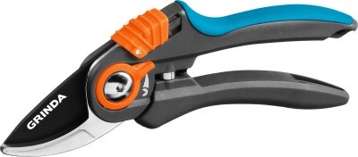 Изображение товара Секатор GRINDA PROLine P-59 210мм с двухкомпонентными рукоятками в Миди Лтд