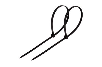 Хомуты нейлоновые черные 350х4,8мм (100 шт/уп) - фото в Миди Лтд Изображение товара Хомуты нейлоновые черные 350х4,8мм (100 шт/уп) в Миди Лтд