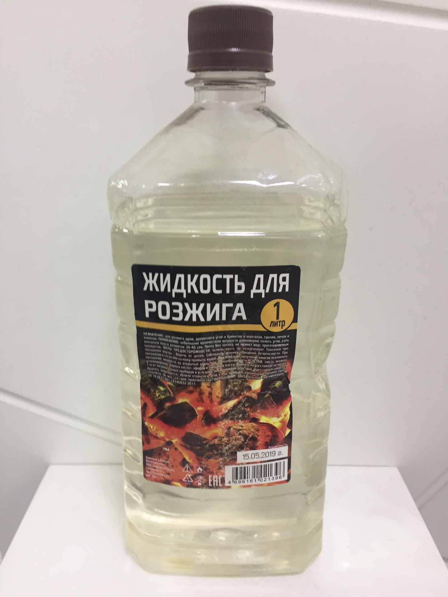 Жидкость для розжига 1л (20шт/кор) - фото в Миди Лтд Изображение товара Жидкость для розжига 1л (20шт/кор) в Миди Лтд