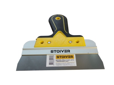 Шпатель малярный Pro STOIVER 200мм - фото в Миди Лтд Изображение товара Шпатель малярный Pro STOIVER 200мм в Миди Лтд