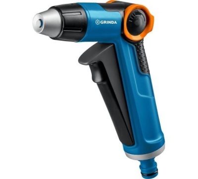Пистолет GRINDA X-R поливочный двухкомпонентный с регулятором напора  - фото в Миди Лтд Изображение товара Пистолет GRINDA X-R поливочный двухкомпонентный с регулятором напора  в Миди Лтд