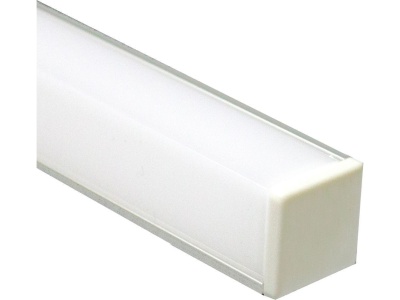 Профиль угловой Feron САВ281 для светодиодной ленты 2м квадратный серебро 2 заглушки, 4 крепежа - фото в Миди Лтд Изображение товара Профиль угловой Feron САВ281 для светодиодной ленты 2м квадратный серебро 2 заглушки, 4 крепежа в Миди Лтд