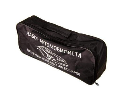 Изображение товара Сумка автомобилиста уплотненный нейлон 12,5*46*19,5см черная   Х в Миди Лтд