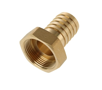 Изображение товара Переходник под резиновый шланг 1/2г-18мм (латунь) (10шт/уп) в Миди Лтд