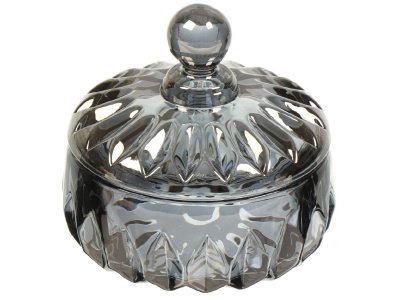 Сахарница стекло 10,7*10,7см Daniks графит Лотос (24шт/уп) Х - фото в Миди Лтд Изображение товара Сахарница стекло 10,7*10,7см Daniks графит Лотос (24шт/уп) Х в Миди Лтд