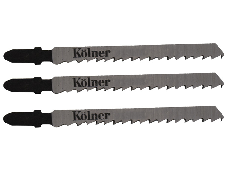 Изображение товара Пильное полотно для электролобзика по дереву и пластику 100*2,5 мм Kolner KТ 101В в Миди Лтд