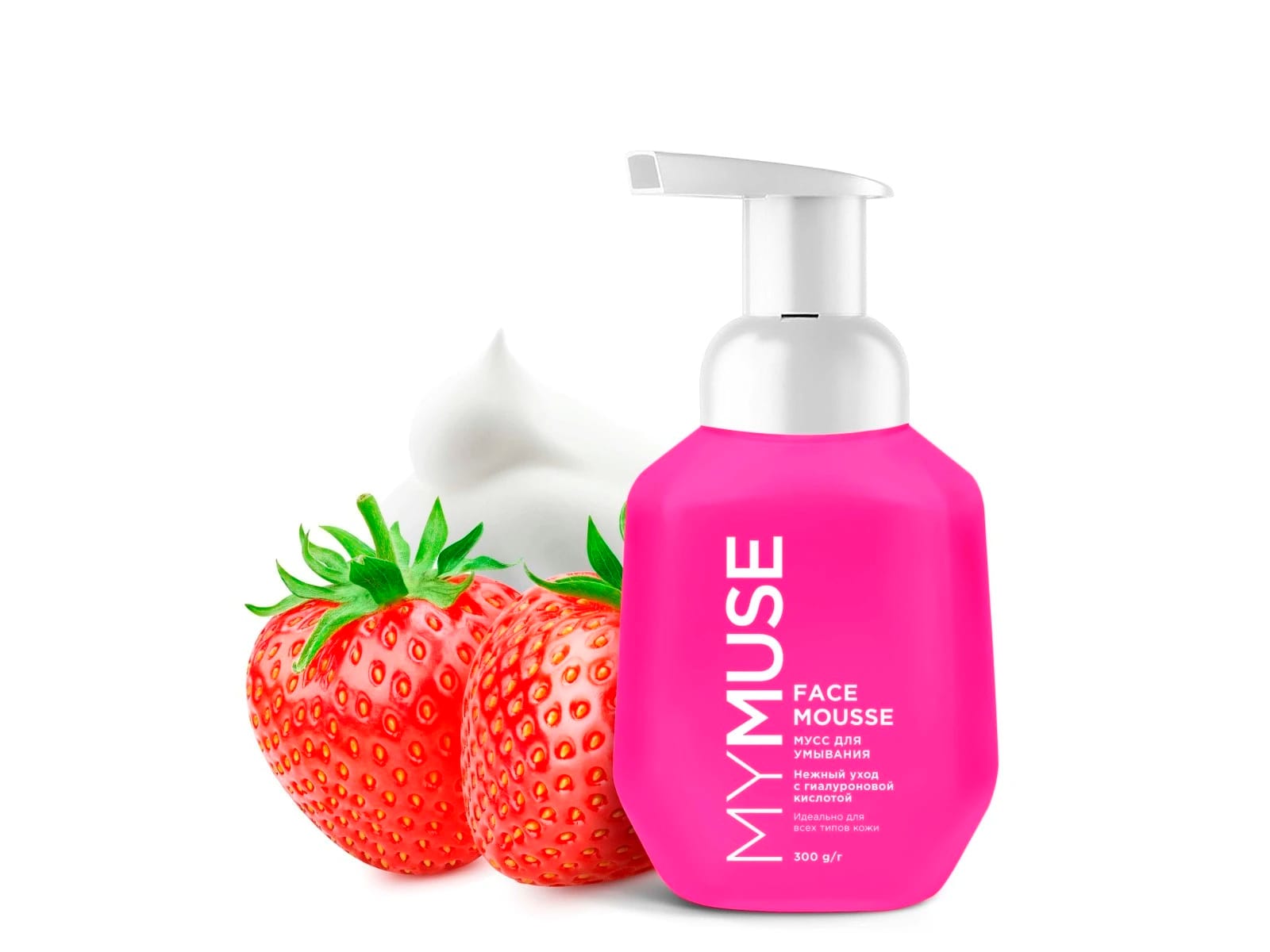 Изображение товара Мусс для умывания для всех типов кожи 300мл (4шт/уп) в Миди Лтд