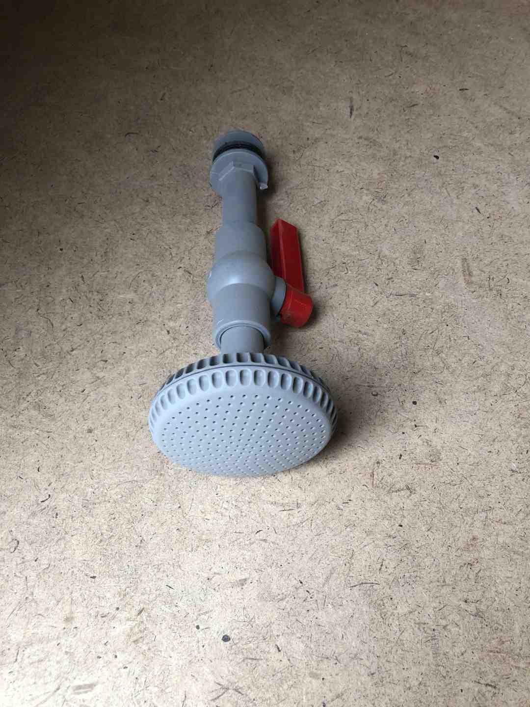 Изображение товара Душевая лейка (серая) 15 в Миди Лтд