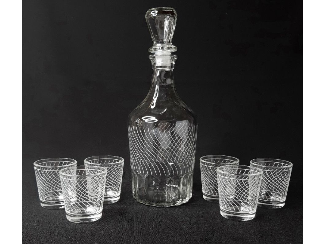 Изображение товара Набор для вина Онда 7пр (графин +стопка 6шт) (4шт/уп) Х в Миди Лтд