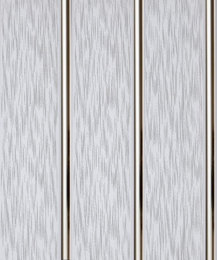 Изображение товара Панель ПВХ Потолочная Дождь серый 0,25х3м (1уп=9м2/12шт)  609 в Миди Лтд