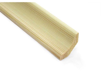 Изображение товара Плинтус гладкий сорт А-А 45 2,5м (20шт/уп) в Миди Лтд