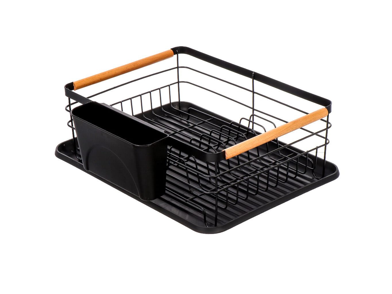 Изображение товара Сушилка для посуды метал с поддоном 43*30,5*14см (4шт/кор) в Миди Лтд