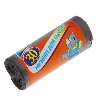 Мешки для мусора  30л, 30шт (50шт/кор) - фото в Миди Лтд Изображение товара Мешки для мусора  30л, 30шт (50шт/кор) в Миди Лтд