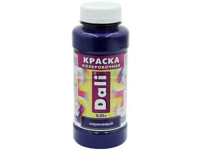 Изображение товара Краска колеровочная DALI сиреневый 0,25л (12шт/уп) в Миди Лтд