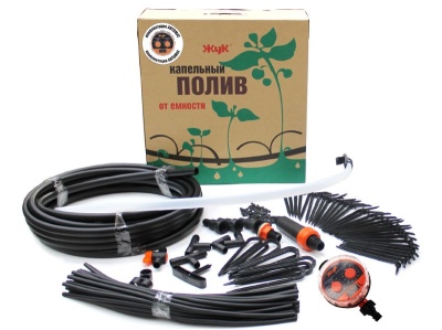 Изображение товара Капельный полив Жук от емкости на 30 растений Автомат с таймером 9м(2шт/уп) в Миди Лтд