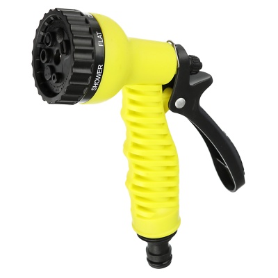 Изображение товара Пистолет садовый для полива  7 режимов, с эргономичной ручкой, пластик  INBLOOM (48шт/кор) в Миди Лтд