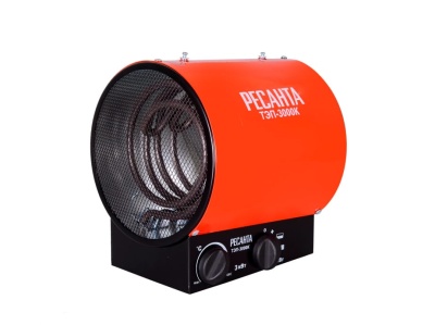 Изображение товара Пушка тепловая ТЭП-3000К Ресанта 3кВт в Миди Лтд