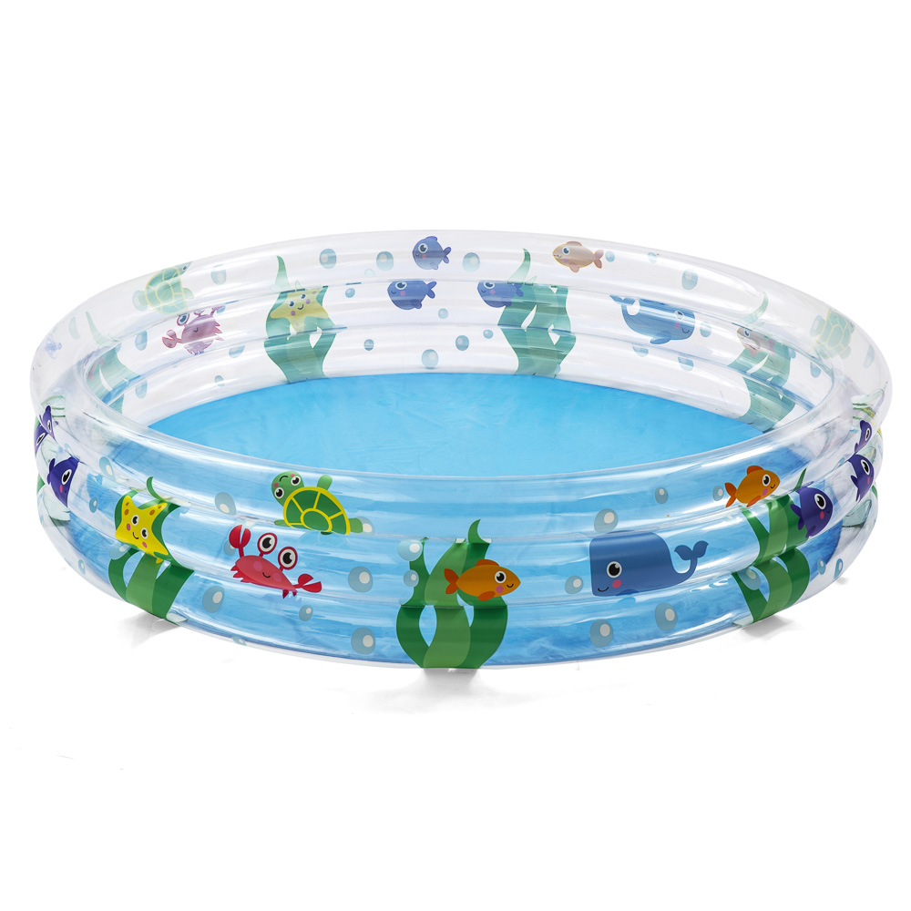 Изображение товара Бассейн надувной Подводный мир BESTWAY ПВХ 152*30см 282л 51004 в Миди Лтд