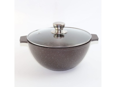 Изображение товара Казан для плова Granit Perfection chocolate АП 4л СК АЛТЕЙ(4шт/уп) в Миди Лтд