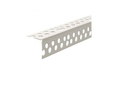 Угол штукатурный 25*25*3000 ПВХ  (50шт/уп) 001Х - фото в Миди Лтд Изображение товара Угол штукатурный 25*25*3000 ПВХ  (50шт/уп) 001Х в Миди Лтд