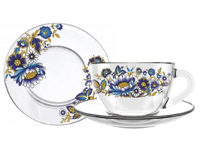 Изображение товара Чайный набор Милори 2пр 200мл (6шт/уп) в Миди Лтд