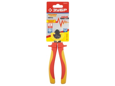 Бокорезы 160мм ЗУБР  диэлектрические - фото в Миди Лтд Изображение товара Бокорезы 160мм ЗУБР  диэлектрические в Миди Лтд