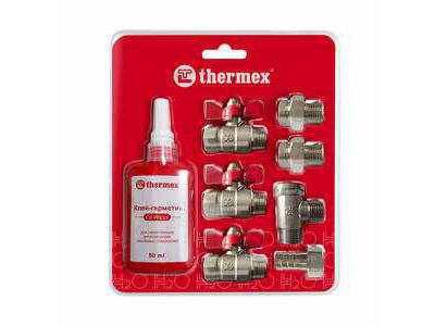Набор монтажный для установки водонагревателя 1/2", со сливом THERMEX - фото в Миди Лтд Изображение товара Набор монтажный для установки водонагревателя 1/2", со сливом THERMEX в Миди Лтд